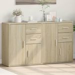 Casa si Gradina - Mobilier - Comode si corpuri - Comode - Dulapuri, 2 buc., stejar sonoma, 60x31x70 cm, lemn prelucrat - Infinity.ro