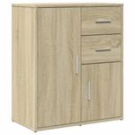 Casa si Gradina - Mobilier - Comode si corpuri - Comode - Dulapuri, 2 buc., stejar sonoma, 60x31x70 cm, lemn prelucrat - Infinity.ro