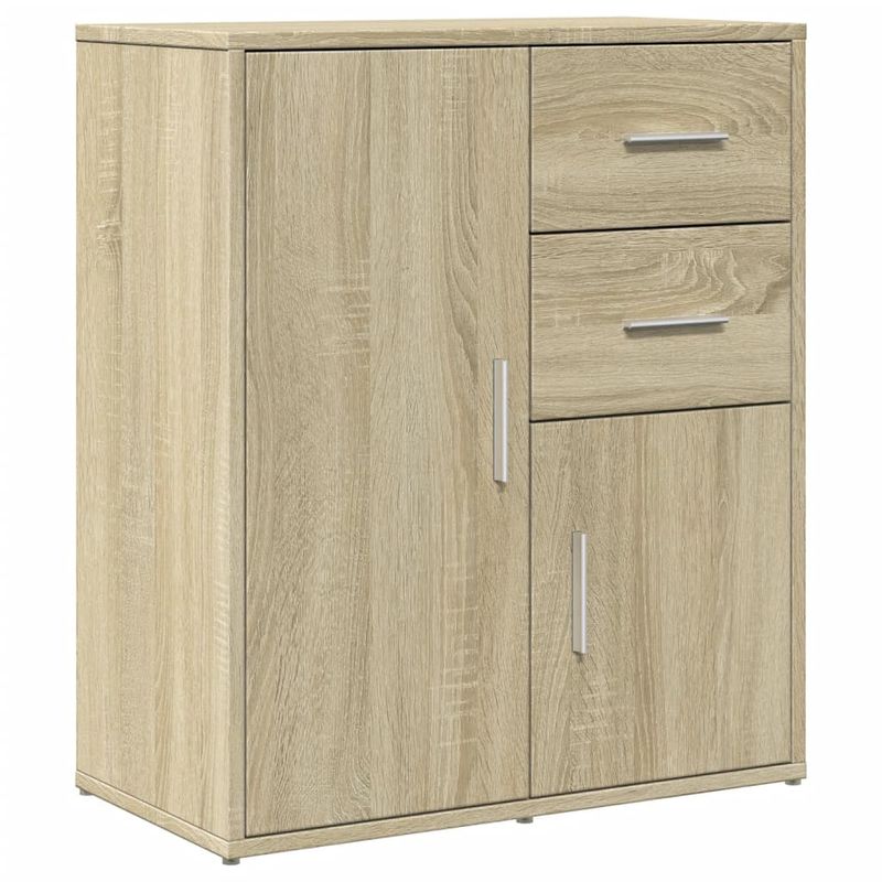 Casa si Gradina - Mobilier - Comode si corpuri - Comode - Dulapuri, 2 buc., stejar sonoma, 60x31x70 cm, lemn prelucrat - Infinity.ro