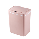 Casa si Gradina - Mobilier - Organizare si depozitare - Cosuri de gunoi - Cos de Gunoi cu Senzor Automat Gadgetry, Capacitate 16L, cu Capac Anti-Miros si o Deschidere/Inchidere Silentioasa - Roz - Infinity.ro