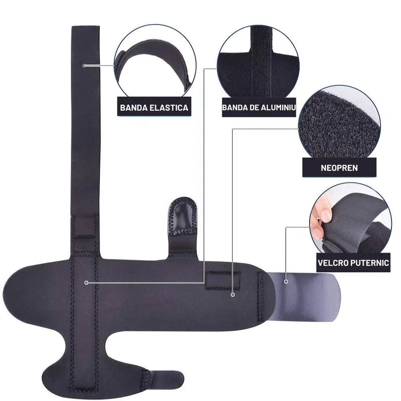 Ingrijire personala si Cosmetice - Sanatate si wellness - Aparate medicale - Suporturi ortopedice si orteze - Set 2 bucati orteze pentru corectarea monturilor, Gadgetry eliminarea - Infinity.ro