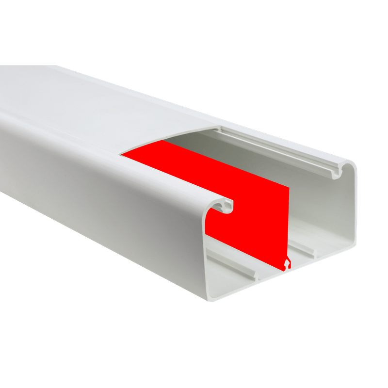 PC, gaming si accesorii - Retelistica - Cabluri si accesorii - Separator pentru canal cablu 102x50 mm, 2m - DLX DLX-102-51 - Infinity.ro