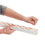 PC, gaming si accesorii - Retelistica - Cabluri si accesorii - Canal cablu 25x16 mm cu adeziv, 2m - DLX PVCA-256-16 - Infinity.ro