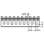 PC, gaming si accesorii - Retelistica - Cabluri si accesorii - Canal cablu perforat 25x40 mm, cu capac, 2m - DLX PVCP-257-40 - Infinity.ro