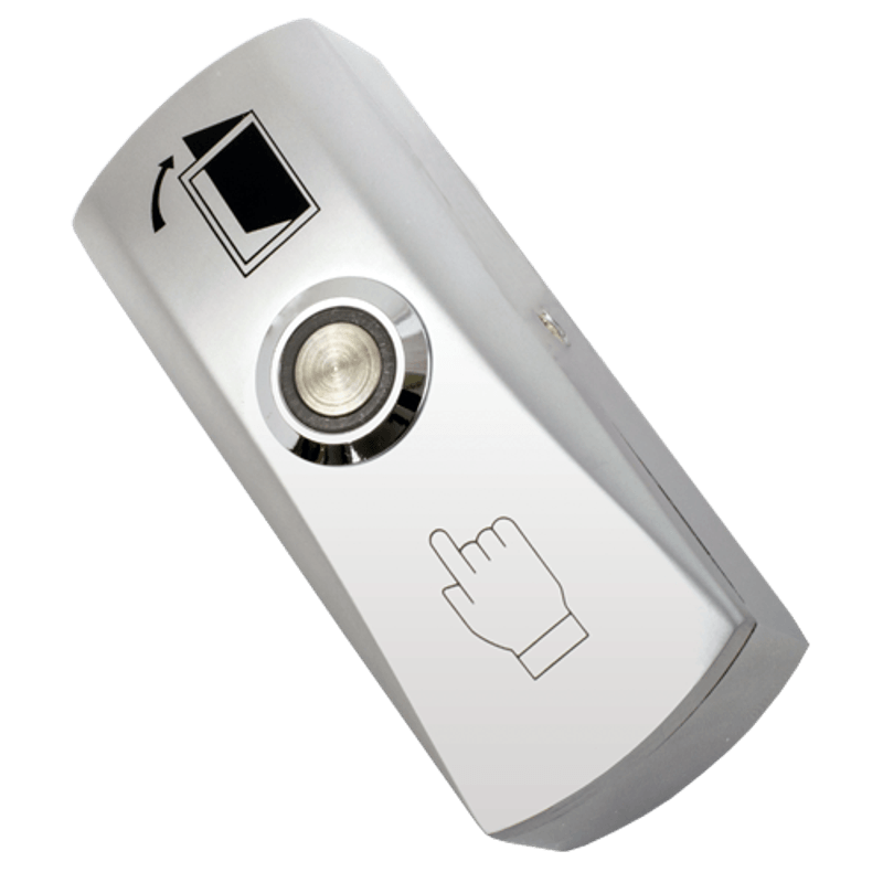 Casa si Gradina - Electrice - Smart Home - Control acces si accesorii - Buton iesire aplicabil din metal, cu LED CSB-805L - Infinity.ro