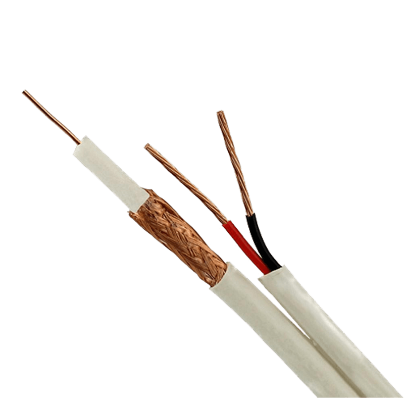 PC, gaming si accesorii - Retelistica - Cabluri si accesorii - Cablu coaxial RG59 + alimentare 2x0.75, 305m, alb TSY-RG59+2X0.75-W - Infinity.ro