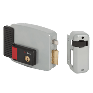 Yala electrica aplicata cu buton, clasa securitate 3, deschidere dreapta - CISA 1.11731.60.1