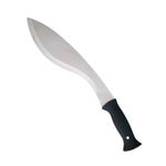 Sport si Outdoor - Camping - Cutite, bricege si accesorii - Cutite si bricege - Set sabie si maceta de vanatoare, IdeallStore®, Kukri Silver, 44 cm, husa inclusa - Infinity.ro