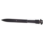 Sport si Outdoor - Camping - Cutite, bricege si accesorii - Cutite si bricege - Set sabie si maceta de vanatoare, IdeallStore®, Kukri Silver, 44 cm, husa inclusa - Infinity.ro