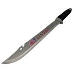 Sport si Outdoor - Camping - Cutite, bricege si accesorii - Cutite si bricege - Set sabie si maceta de vanatoare, IdeallStore®, negru, 45.5 cm, teaca inclusa - Infinity.ro