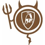 Auto si Moto - Intretinere auto - Stickere auto - Sticker auto, IMAGE, Dracusor LAMBORGHINI, cupru, 19 x 21 cm - Infinity.ro