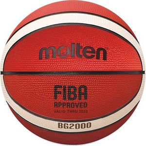 Minge baschet Molten B5G2000 , aprobata FIBA, cauciuc, marime 5 (noua GR5)