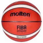 Sport si Outdoor - Sporturi de echipa - Baschet - Mingi de baschet - Minge baschet Molten B7G2000, aprobata FIBA, cauciuc, marime 7 - Infinity.ro