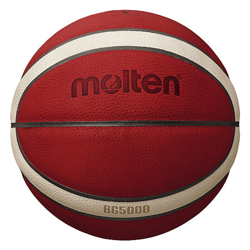 Sport si Outdoor - Sporturi de echipa - Baschet - Mingi de baschet - Minge baschet Molten B6G5000 oficiala FIBA, piele naturala, marime 6 - Infinity.ro