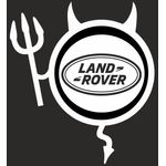 Auto si Moto - Intretinere auto - Stickere auto - Sticker auto, IMAGE, Dracusor LAND ROVER, alb, 19 x 21 cm - Infinity.ro