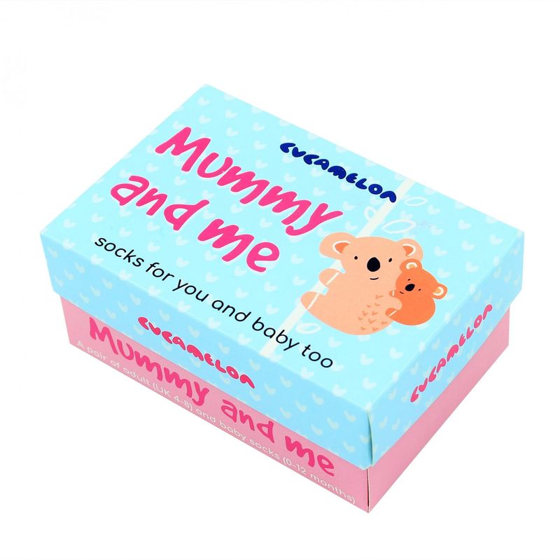 Fashion, accesorii si bijuterii - Femei - Lenjerie si pijamale femei - Sosete si ciorapi femei - Set sosete mamica si bebelus MINIME - Infinity.ro