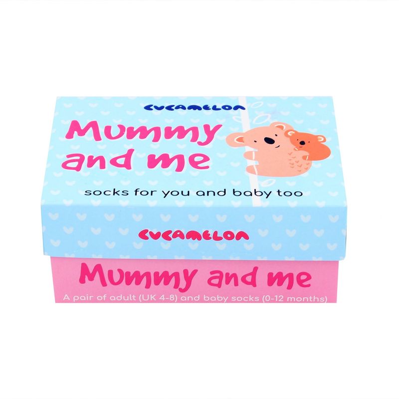 Fashion, accesorii si bijuterii - Femei - Lenjerie si pijamale femei - Sosete si ciorapi femei - Set sosete mamica si bebelus MINIME - Infinity.ro
