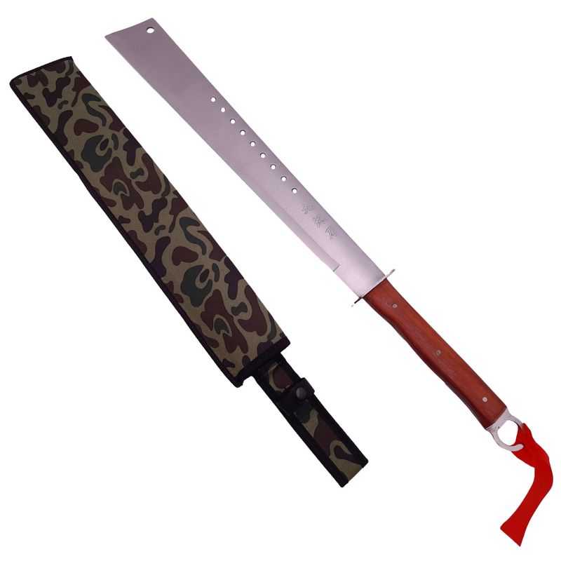 Sport si Outdoor - Camping - Cutite, bricege si accesorii - Cutite si bricege - Set doua sabii de vanatoare, IdeallStore®, 68 cm, teaca inclusa - Infinity.ro