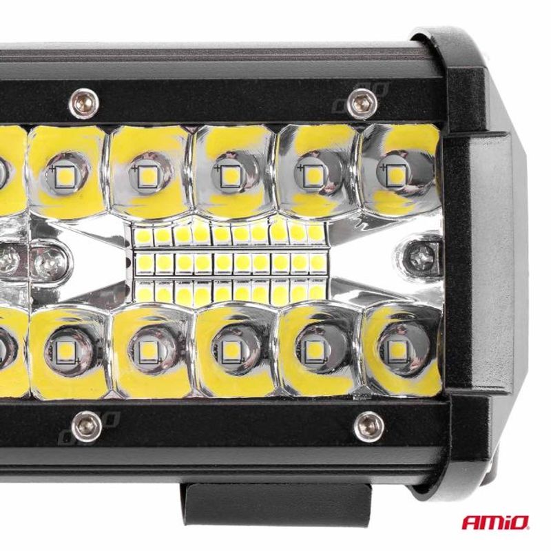Auto si Moto - Piese auto si accesorii - Caroserie - Faruri, stopuri si proiectoare - Proiector LED pentru Off-Road, ATV, SSV, culoare 6500K, 4800 lm, tensiune 9 - 36V, dimensiuni 240 x 74 mm - Infinity.ro