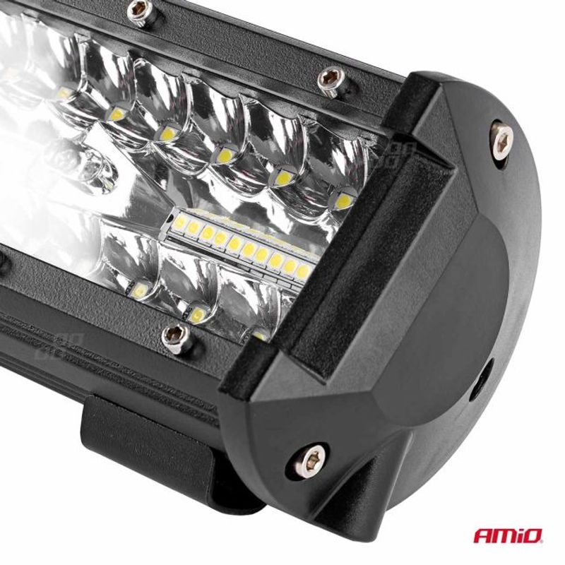 Auto si Moto - Piese auto si accesorii - Caroserie - Faruri, stopuri si proiectoare - Proiector LED pentru Off-Road, ATV, SSV, culoare 6500K, 4800 lm, tensiune 9 - 36V, dimensiuni 240 x 74 mm - Infinity.ro