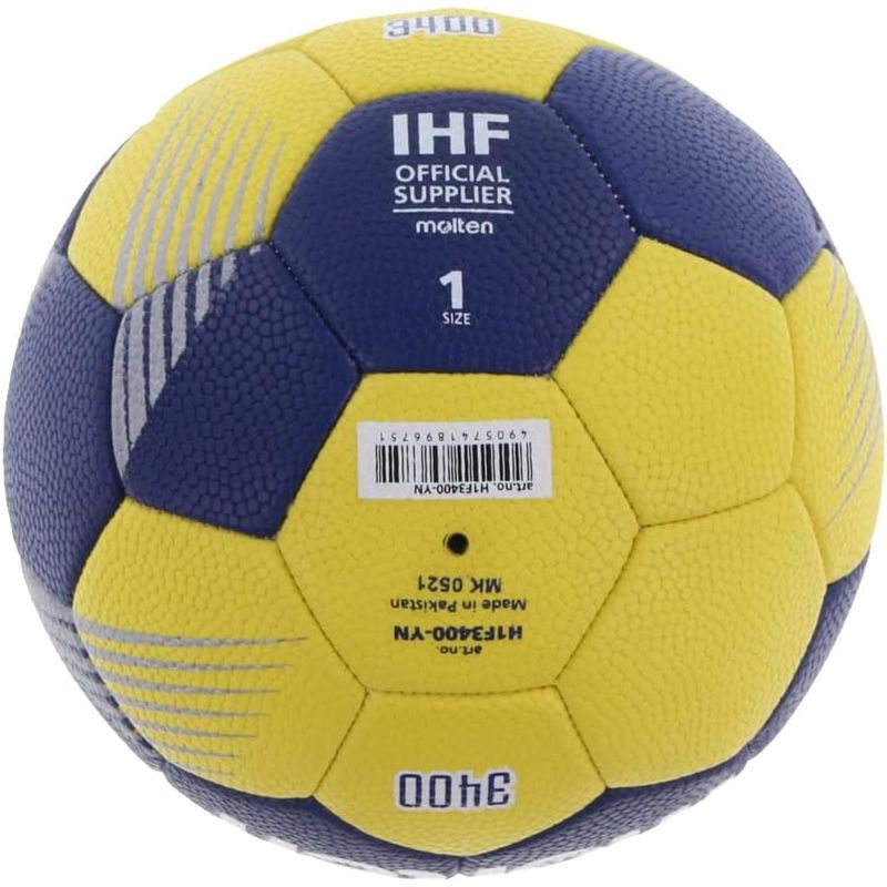 Sport si Outdoor - Sporturi de echipa - Handbal - Minge handbal Molten H1F3400 marime 1, aprobata IHF,  recomandata pentru antrenament fara clister - Infinity.ro