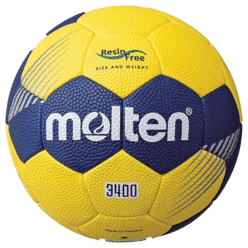 Sport si Outdoor - Sporturi de echipa - Handbal - Minge handbal Molten H1F3400 marime 1, aprobata IHF,  recomandata pentru antrenament fara clister - Infinity.ro