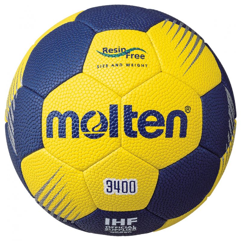 Sport si Outdoor - Sporturi de echipa - Handbal - Minge handbal Molten H1F3400 marime 1, aprobata IHF,  recomandata pentru antrenament fara clister - Infinity.ro