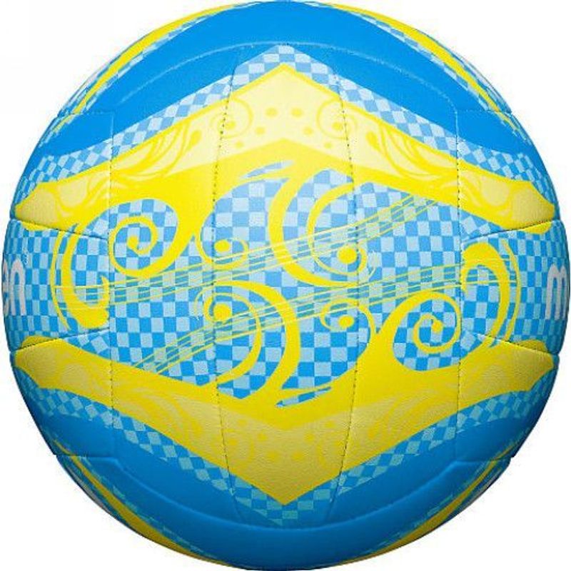 Sport si Outdoor - Sporturi de echipa - Accesorii si echipamente volei - Minge volei plaja Molten V5B1502-C, albastru cu galben, soft - Infinity.ro