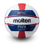 Sport si Outdoor - Sporturi de echipa - Accesorii si echipamente volei - Minge volei plaja Molten V5B5000 , aprobata FIVB, DVV1 - Infinity.ro