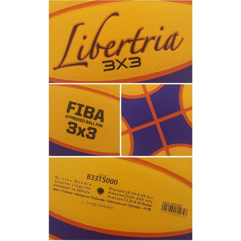 Sport si Outdoor - Sporturi de echipa - Baschet - Mingi de baschet - Minge baschet 3x3 Molten B33T5000 aprobata FIBA - Infinity.ro