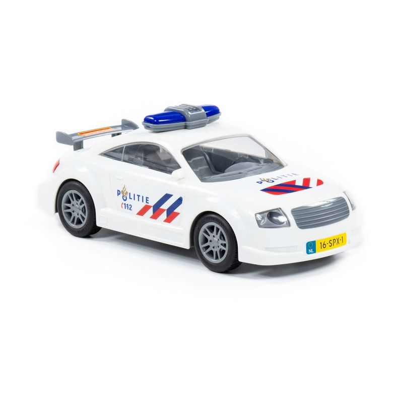 Jucarii, Copii si Bebe - Jucarii si jocuri - Vehicule si jucarii cu telecomanda - Masinute - Masinuta politie, cu frictiune, 26.8x11.5x10 cm, Polesie - Infinity.ro