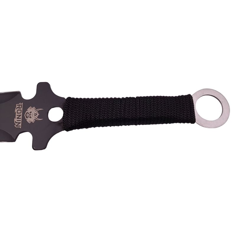 Sport si Outdoor - Camping - Cutite, bricege si accesorii - Cutite si bricege - Set topor si sabie de vanatoare, IdeallStore®,  negru, 39 cm, teaca inclusa - Infinity.ro