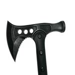 Sport si Outdoor - Camping - Cutite, bricege si accesorii - Cutite si bricege - Set topor si sabie de vanatoare, IdeallStore®,  negru, 39 cm, teaca inclusa - Infinity.ro
