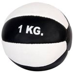Sport si Outdoor - Accesorii si echipamente sportive - Gimnastica - Minge medicinala Anastasia Sport, piele naturala, 1 kg - Infinity.ro
