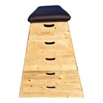 Sport si Outdoor - Accesorii si echipamente sportive - Gimnastica - Lada gimnastica scolara, 5 module, suedeza,  trapezoidala - Infinity.ro