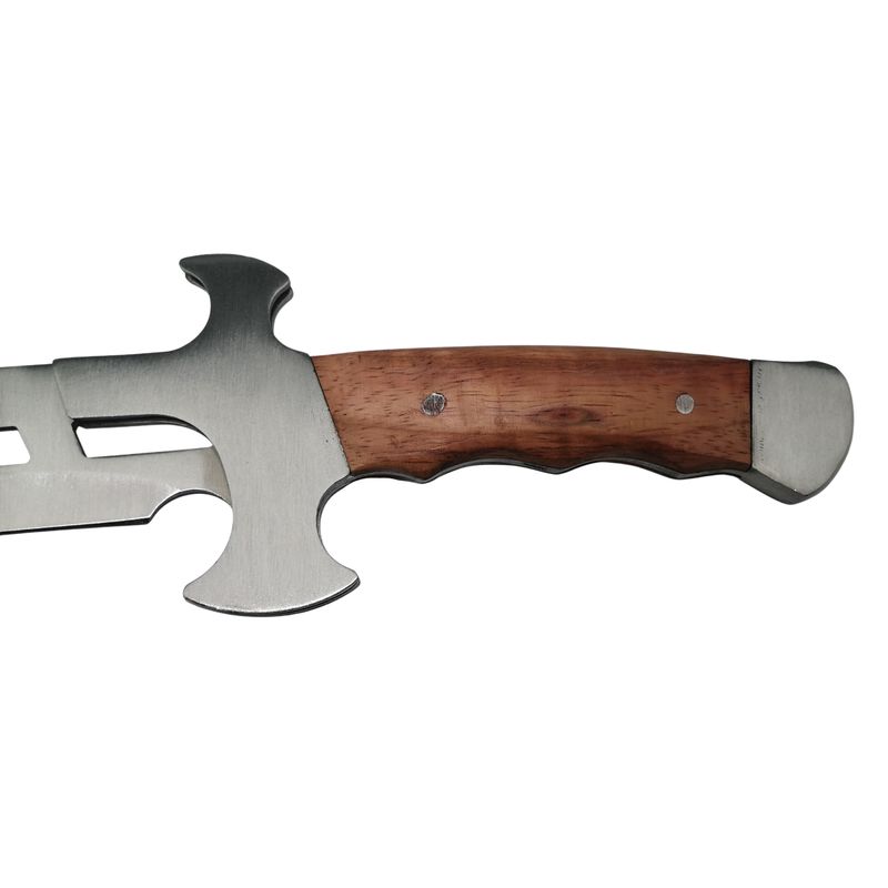 Sport si Outdoor - Camping - Cutite, bricege si accesorii - Cutite si bricege - Set sabie si maceta, IdeallStore®, Style of Persia, otel inoxidabil, 50 cm, argintiu - Infinity.ro