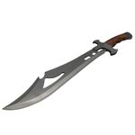 Sport si Outdoor - Camping - Cutite, bricege si accesorii - Cutite si bricege - Set sabie si maceta, IdeallStore®, Style of Persia, otel inoxidabil, 50 cm, argintiu - Infinity.ro