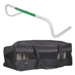 Sport si Outdoor - Accesorii si echipamente sportive - Accesorii antrenament si tabele tactice - Set 6 obstacole / gardulete antrenament Sportek inaltime 20 cm cu geanta transport - Infinity.ro