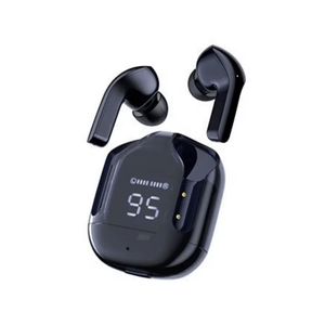 Casti Wireless In Ear, Bluetooth 5.1, Latenta Scazuta, Control Tactil Inteligent, Afisaj Digital LED, Microfon, Negru