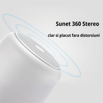 TV, Audio-Video si Foto - Portabile audio - Boxe portabile - Boxa stereo wireless portabila MAROVIO®, bluetooth, TWS, extra bass 360, selfie la distanta, autonomie 18 h si 15 m, Rosu - Infinity.ro