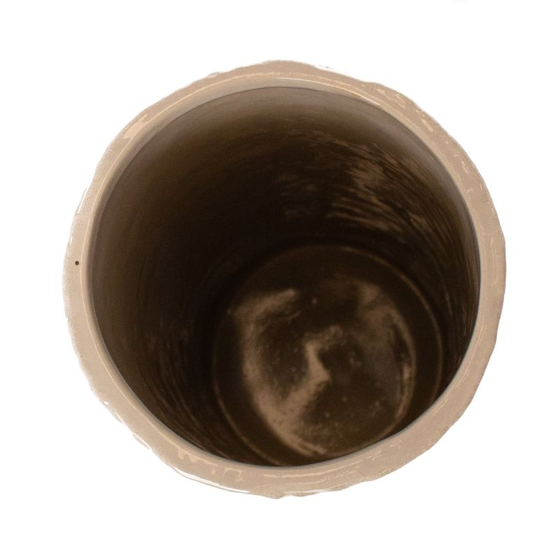 Casa si Gradina - Decoratiuni - Obiecte decorative - Vaze si boluri decorative - Vaza Degrade, Ceramica, Crem, 29 cm - Infinity.ro