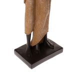 Casa si Gradina - Decoratiuni - Obiecte decorative - Accesorii decorative - Statueta African Couple, Rasina, Negru, 37 cm - Infinity.ro