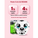 TV, Audio-Video si Foto - Portabile audio - Boxe portabile - Boxa portabila wireless MAROVIO®, bluetooth, TWS, extra bass 360, 3W, autonomie 4h si 10m, USB Type-C, Elefant - Infinity.ro