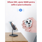 TV, Audio-Video si Foto - Portabile audio - Boxe portabile - Boxa portabila wireless MAROVIO®, bluetooth, TWS, extra bass 360, 3W, autonomie 4h si 10m, USB Type-C, Elefant - Infinity.ro