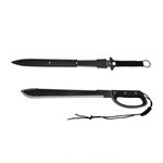 Sport si Outdoor - Camping - Cutite, bricege si accesorii - Cutite si bricege - Set doua sabii de vanatoare, Ideallstore®, British Rebellion, 61 cm, teaca inclusa - Infinity.ro