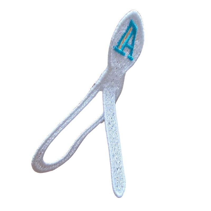 Carti si Birotica - Carti - Accesorii pentru cititori - Semn de carte brodat Litera G ARIALE - Infinity.ro