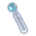 Carti si Birotica - Carti - Accesorii pentru cititori - Semn de carte brodat Litera G ARIALE - Infinity.ro