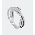 Jucarii, Copii si Bebe - Jucarii si jocuri - Jucarii & jocuri educative - Jucarii interactive - Inel dama Anekke Iceland, Model Triplu, Argint - Infinity.ro