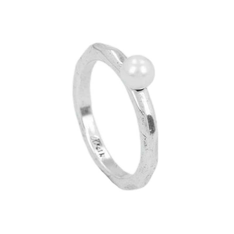 Jucarii, Copii si Bebe - Jucarii si jocuri - Jucarii & jocuri educative - Jucarii interactive - Inel cu perla argint marimea 12 - Infinity.ro