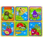 Jucarii, Copii si Bebe - Jucarii si jocuri - Jocuri si puzzle - Puzzle - Puzzle lemn fructe  36 piese - Infinity.ro